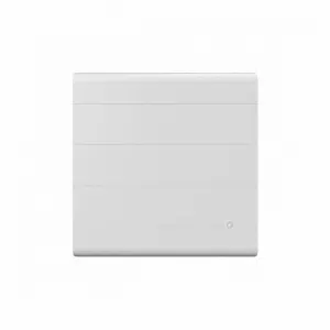 Radiateur à double coeur de chauffe 100% connecté Noirot Radiasoft Blanc