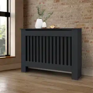 cache radiateur noir