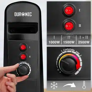 Duronic HV101 panneau de controle Duronic HV101 panneau de controle