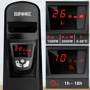 Duronic HV102 panneau de controle Duronic HV102 panneau de controle