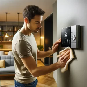 Entretien thermostat d'ambiance connecté Entretien thermostat d'ambiance connecté