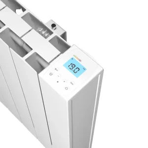 Radiateur électrique à inertie fluide 1000 W NOIROT Radiaflo horizontal blanc