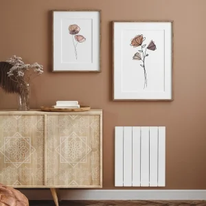Radiateur électrique à inertie sèche 1000 W EQUATION Nesia salon