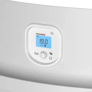 Sèche-serviettes électrique soufflant NOIROT, 500+700W Anuri blanc panneau de controle (1) Sèche-serviettes électrique soufflant NOIROT, 500+700W Anuri blanc panneau de controle
