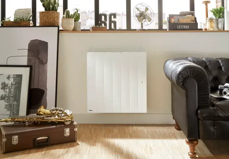 Radiateur électrique à inertie sèche 1000 W NOIROT salon