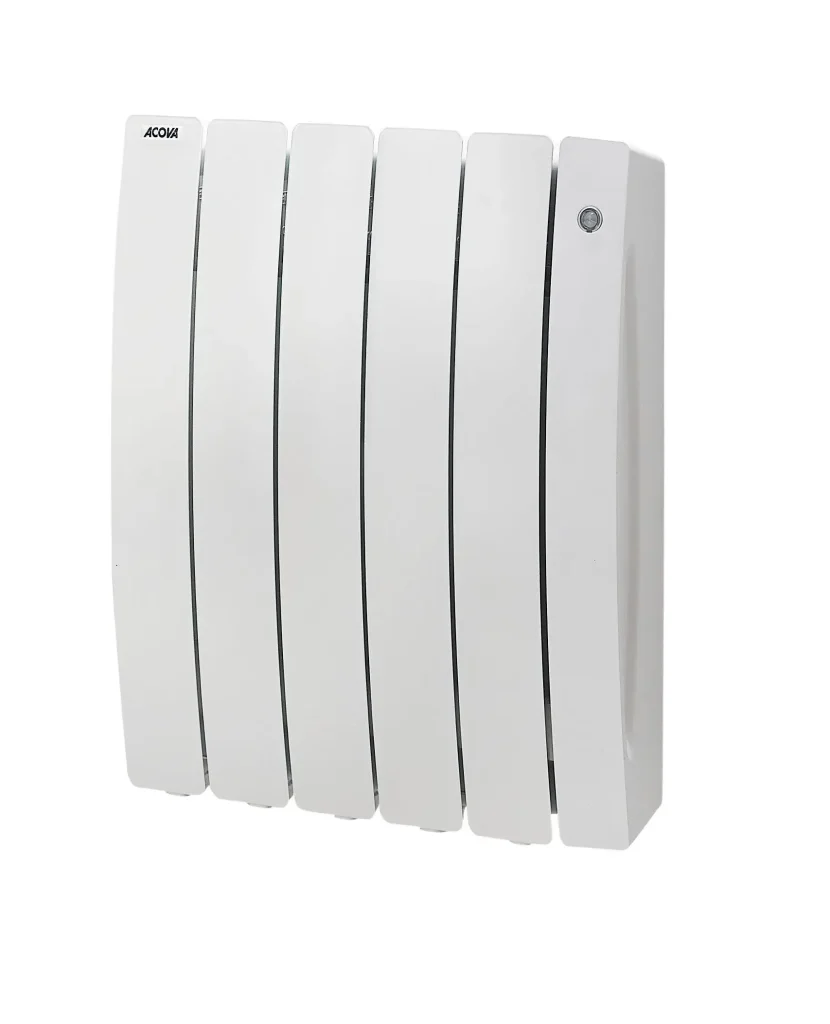 Radiateur électrique connecté à inertie fluide 750W ACOVA Percale 2
