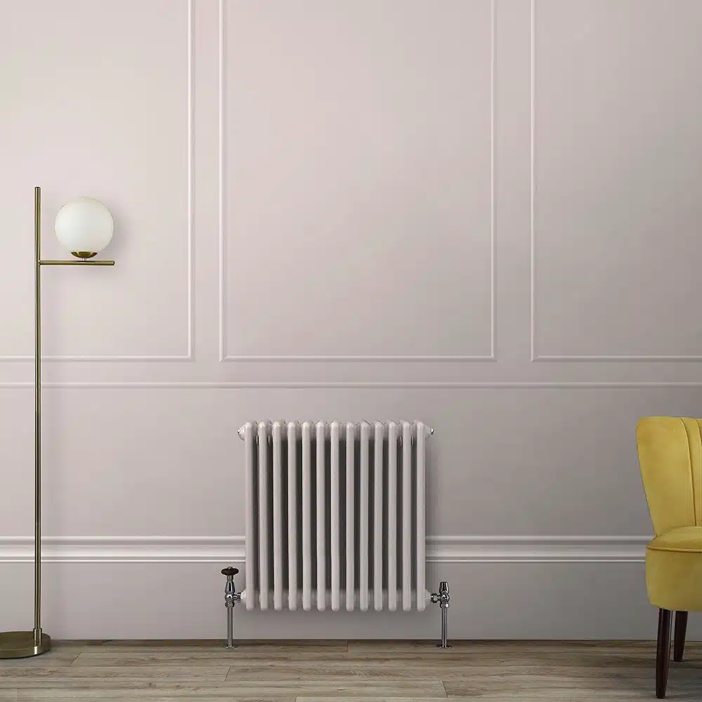 Radiateur à eau chaude 2 rangs Rose (Rose Petal Pink)