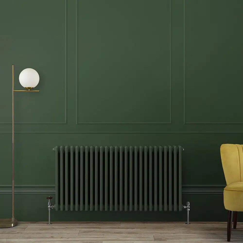 Radiateur à eau chaude 3 rangs Vert (Evergreen)