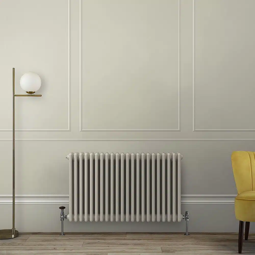 Radiateur à eau chaude 3 rangs Beige (Millstone)