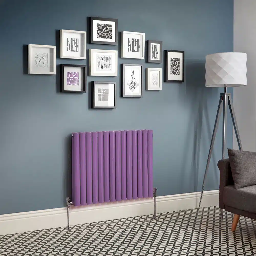 Radiateur à eau chaude Violet Vitality