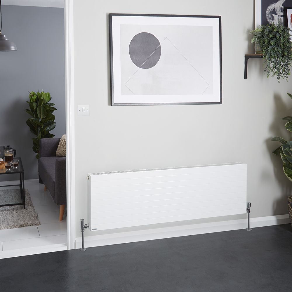 Radiateur à eau chaude horizontal Blanc K2 2258 watts*