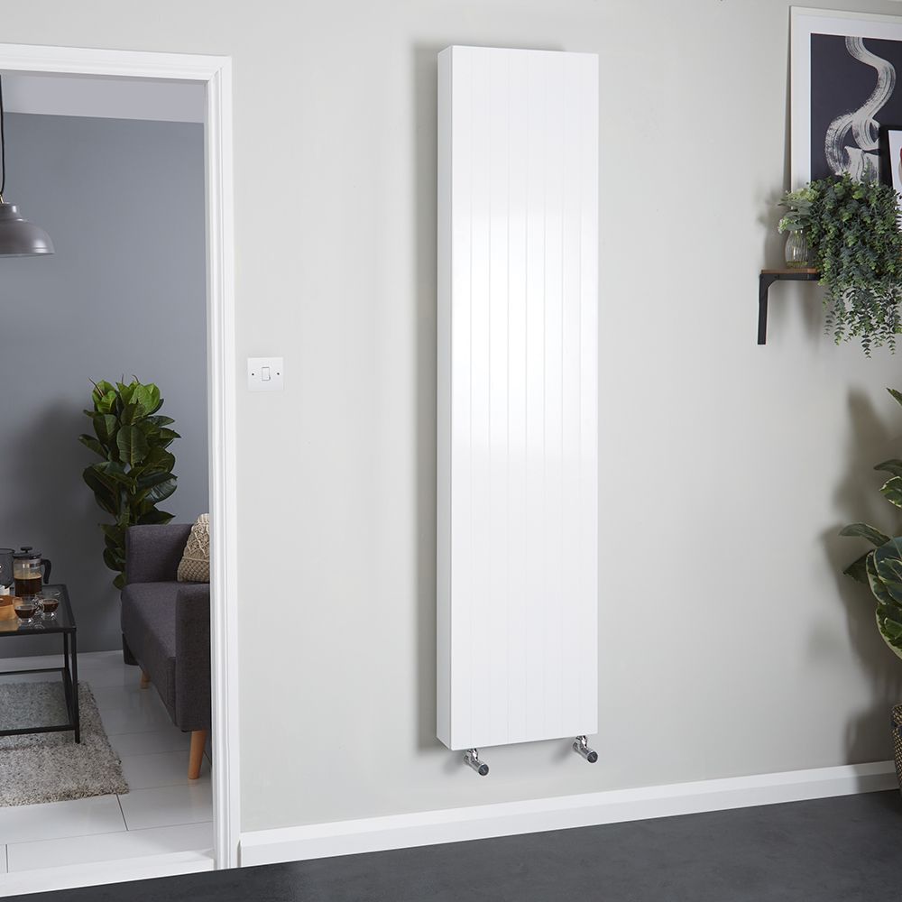Radiateur à eau chaude vertical blanc K2 1870 watts*