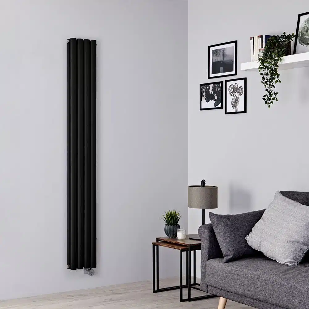 Radiateur électrique Noir Vitality
