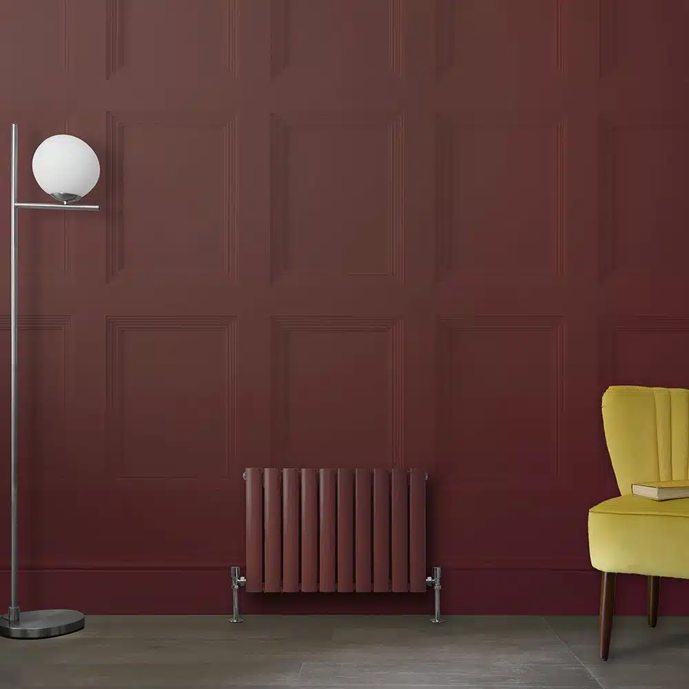 Radiateur à eau chaude Rouge (Booth Red)